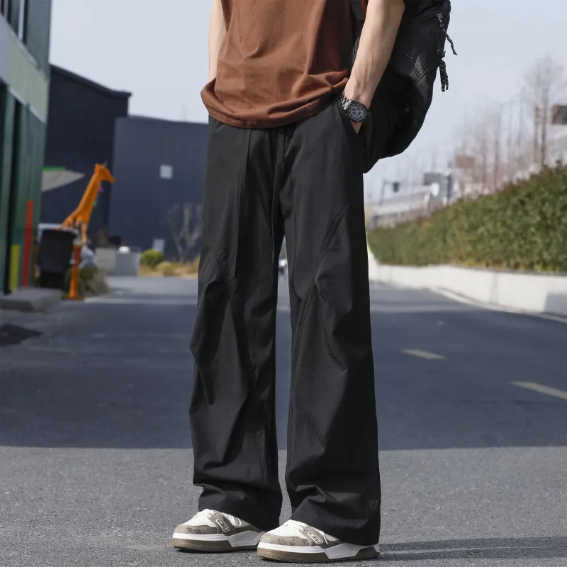 Menglaini Casual Pants Unisex-4