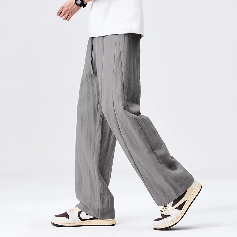 Menglaini Casual Pants Unisex-8