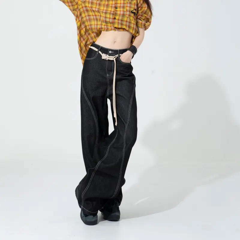 Menglaini Jeans Women's-3
