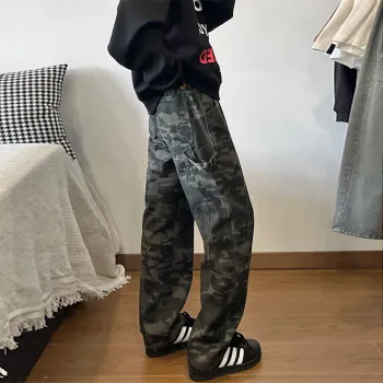 Menglaini Jeans Unisex