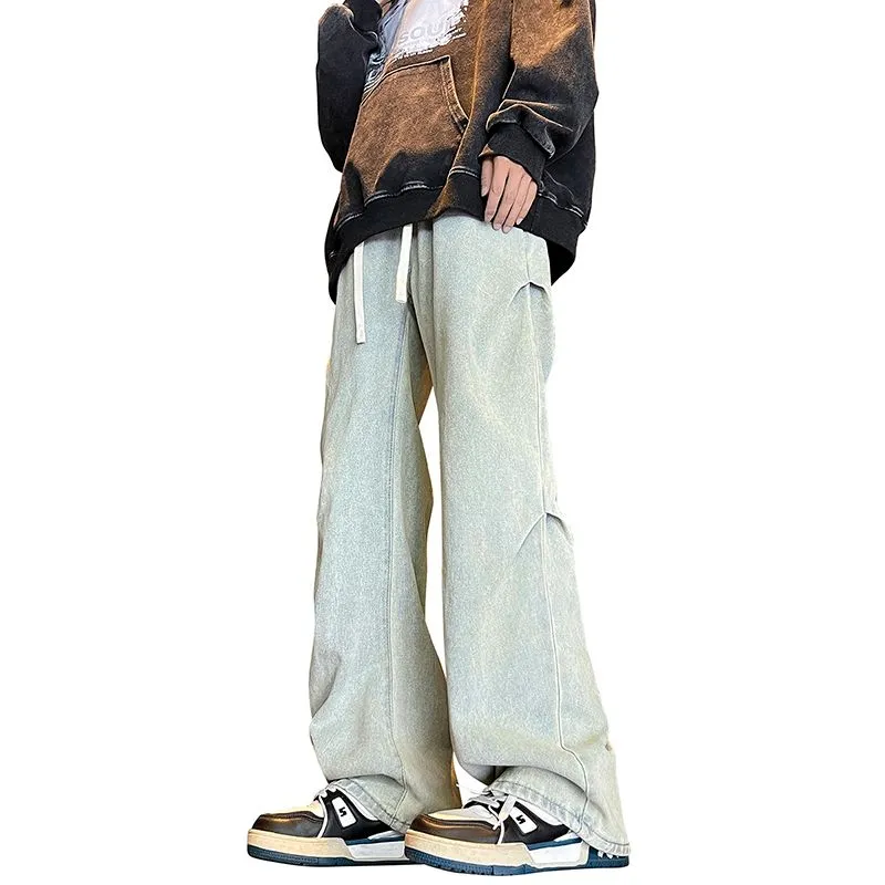 Menglaini Jeans Unisex-4