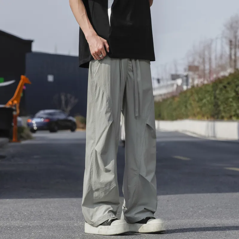 Menglaini Casual Pants Unisex-14