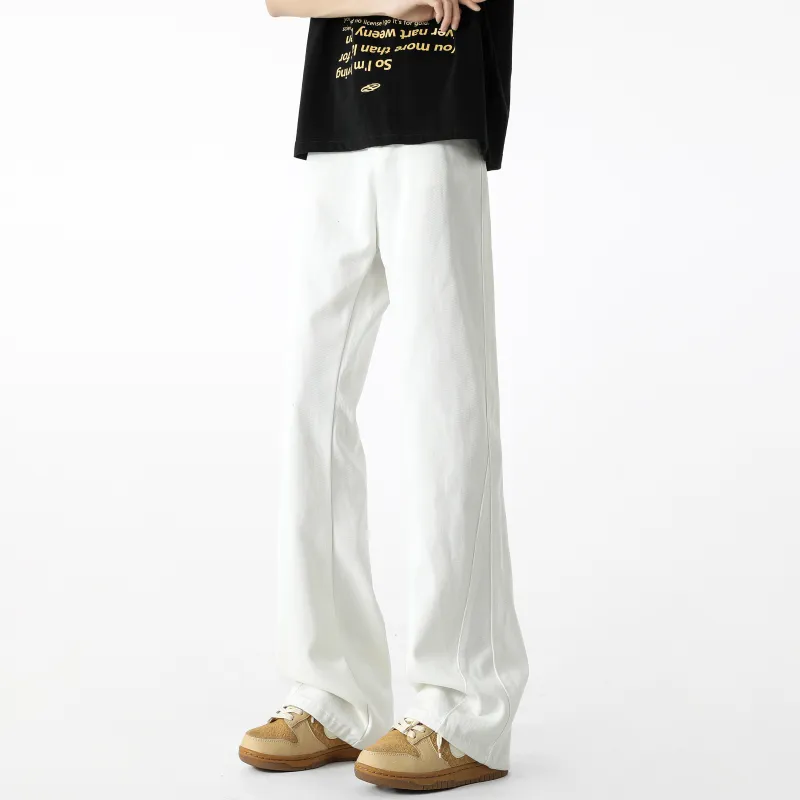 Menglaini Jeans Unisex-12