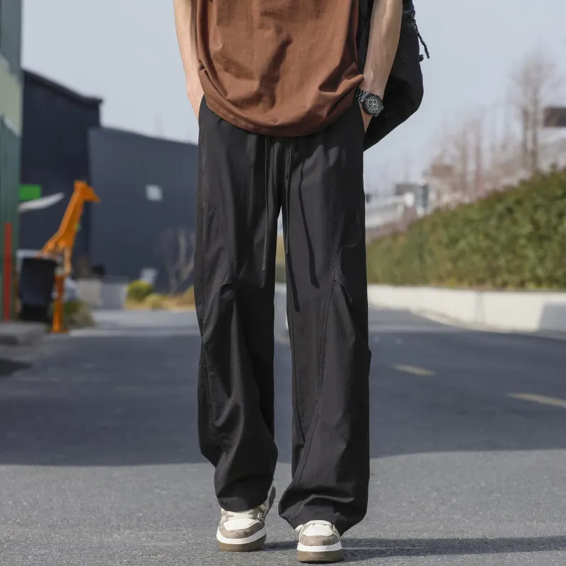 Menglaini Casual Pants Unisex-2