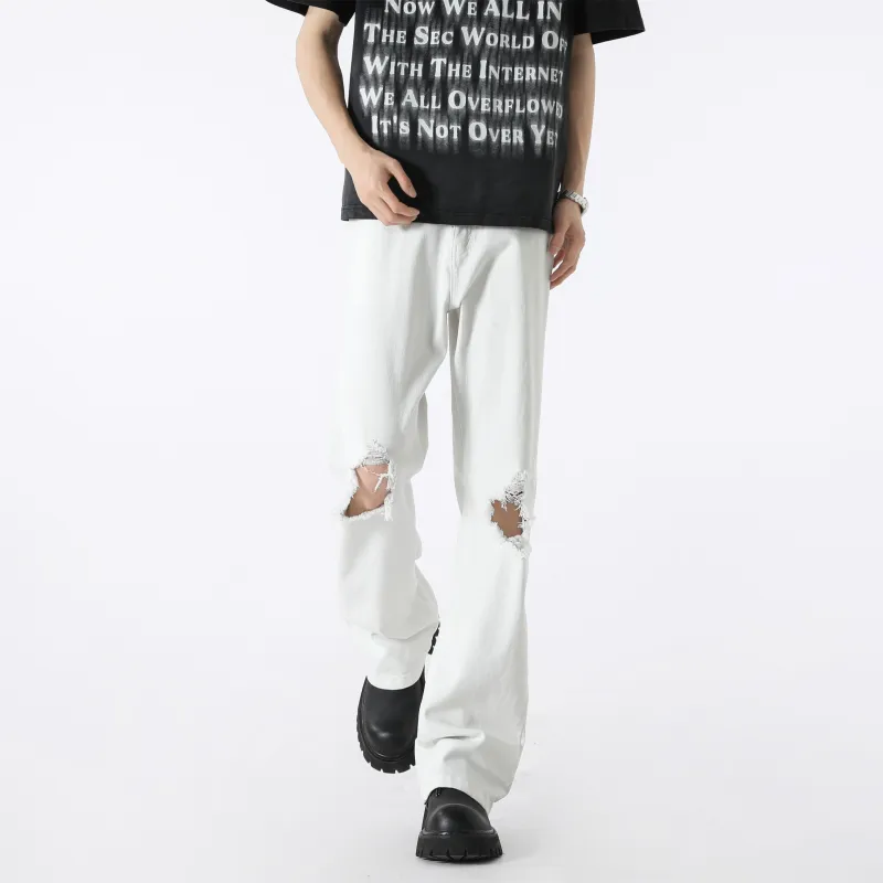 Menglaini Jeans Unisex-3