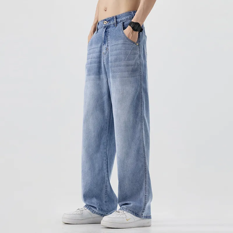 Menglaini Jeans Unisex-4