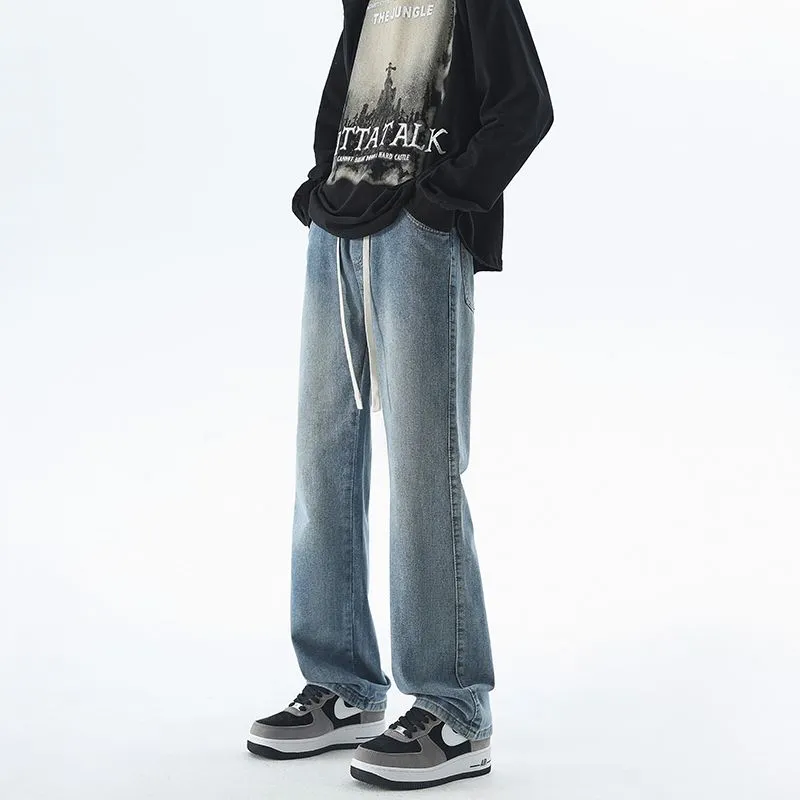 Menglaini Jeans Unisex-12