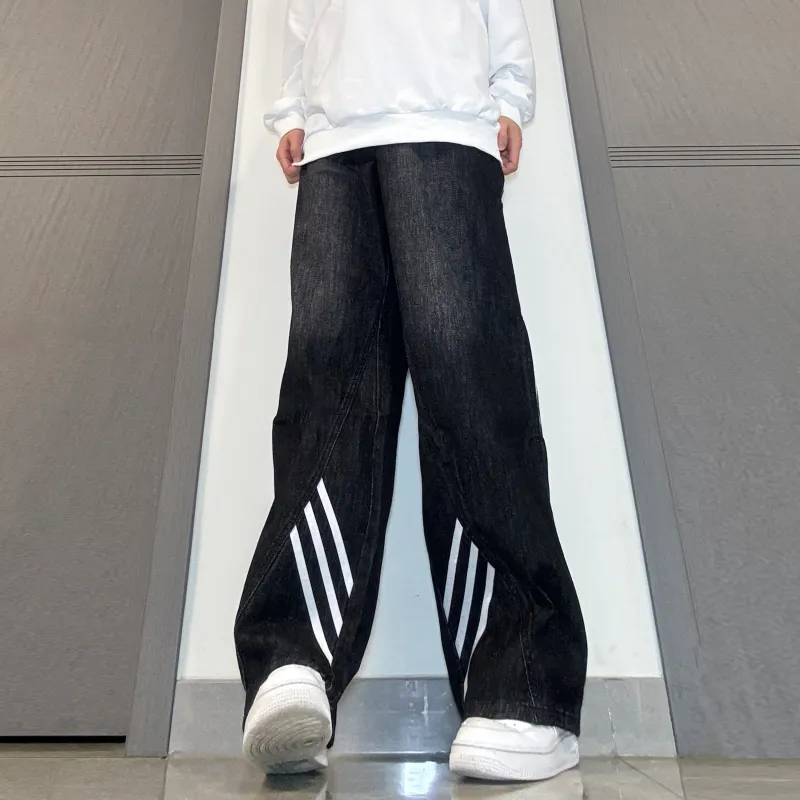 Menglaini Jeans Unisex-2