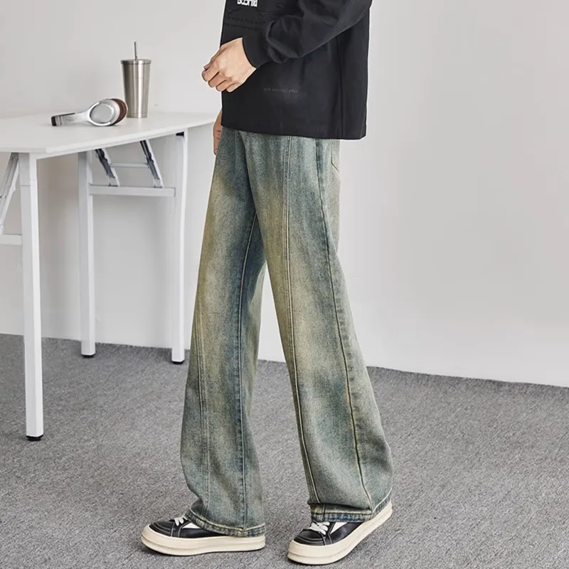 Menglaini Jeans Unisex-2