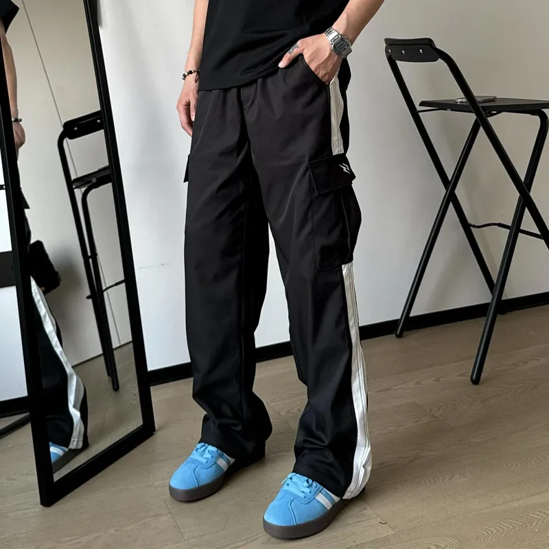Menglaini Casual Pants Unisex-4