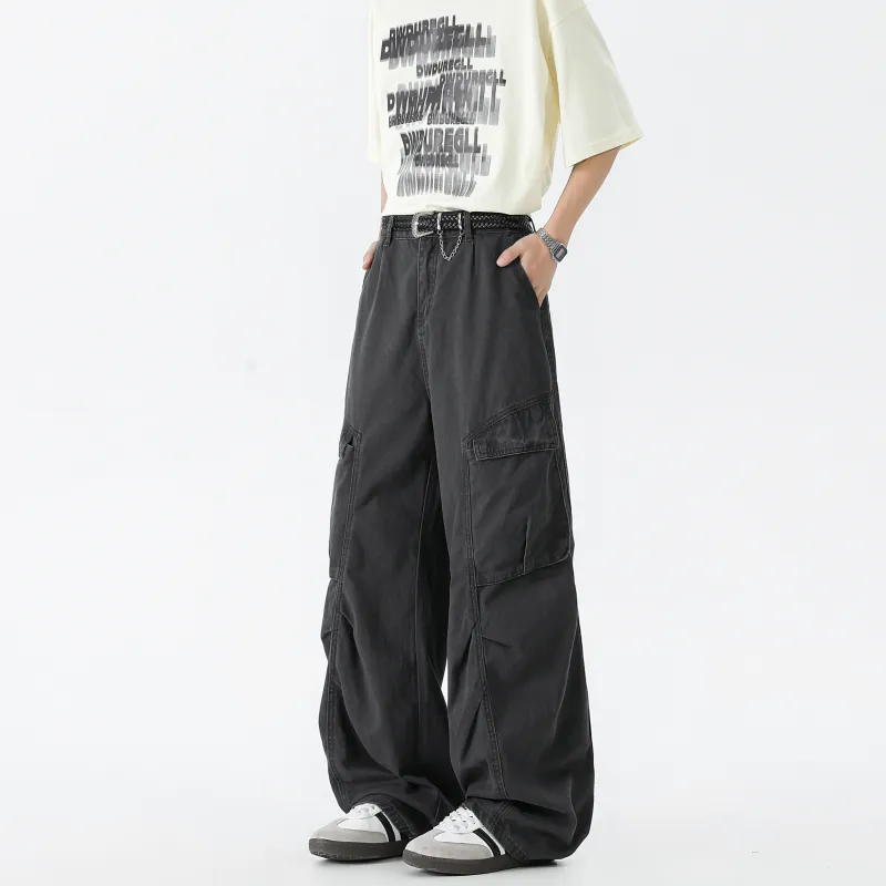 Menglaini Jeans Unisex-7