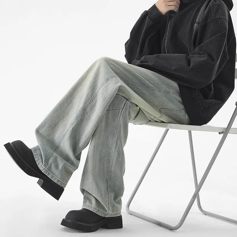 Menglaini Jeans Unisex-6