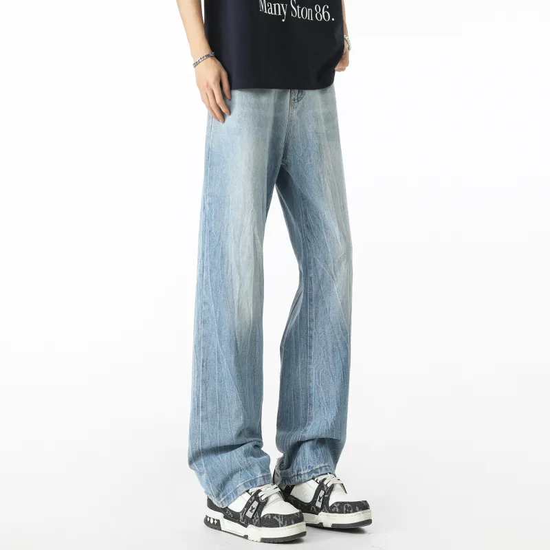 Menglaini Jeans Unisex-12