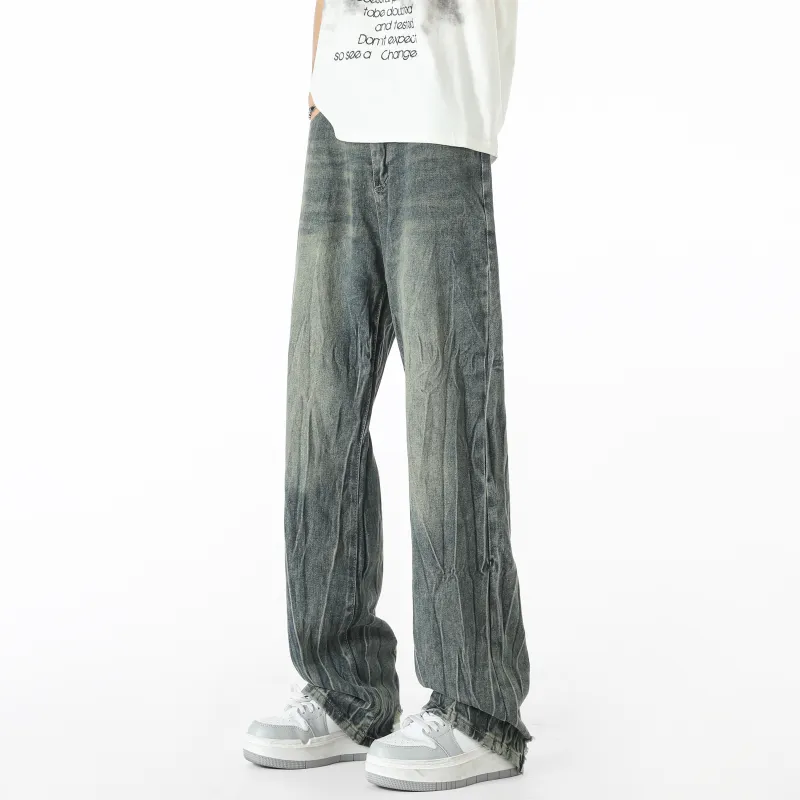 Menglaini Jeans Unisex-8