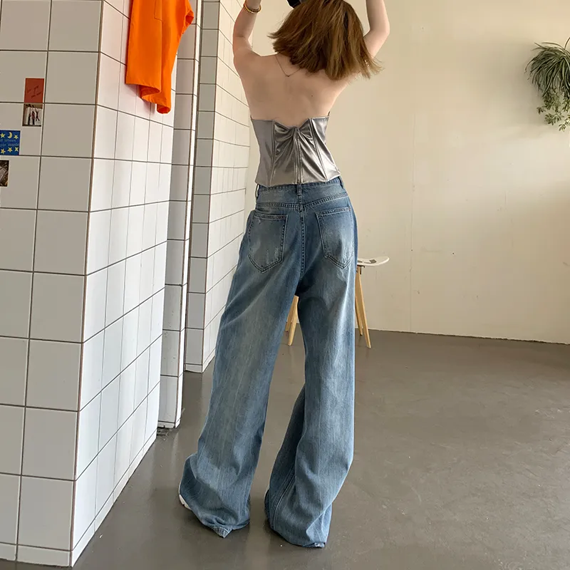Menglaini Jeans Women's-1