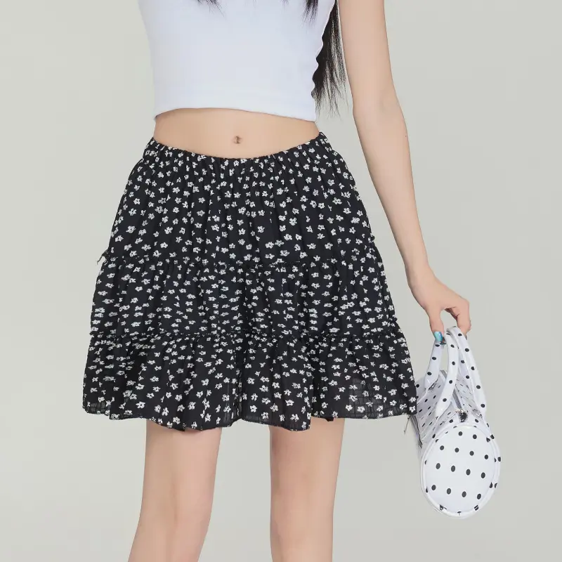 Menglaini Casual Short Skirts Women's-4