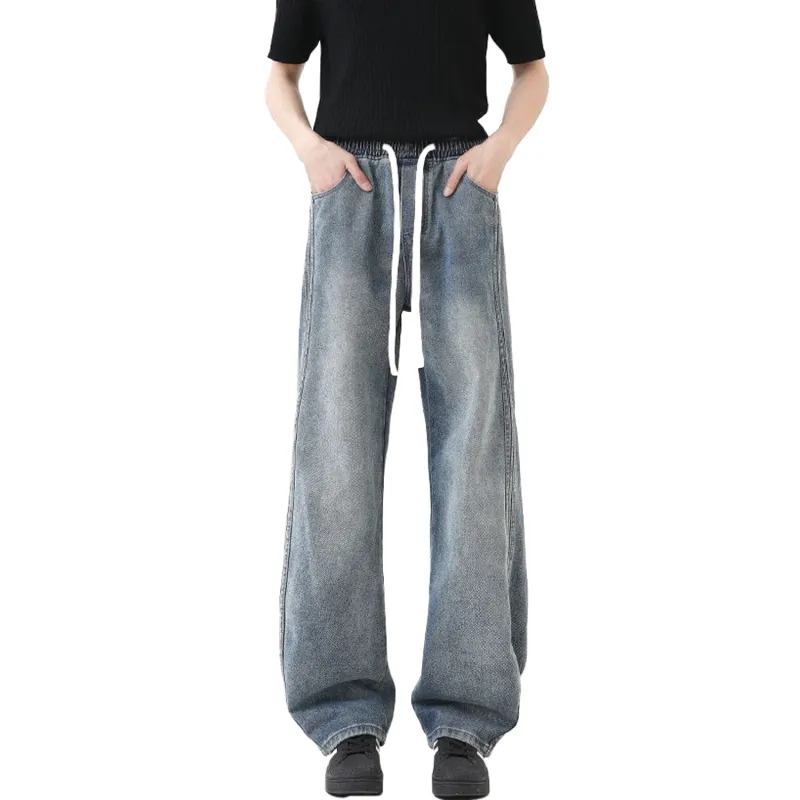 Menglaini Jeans Unisex-2