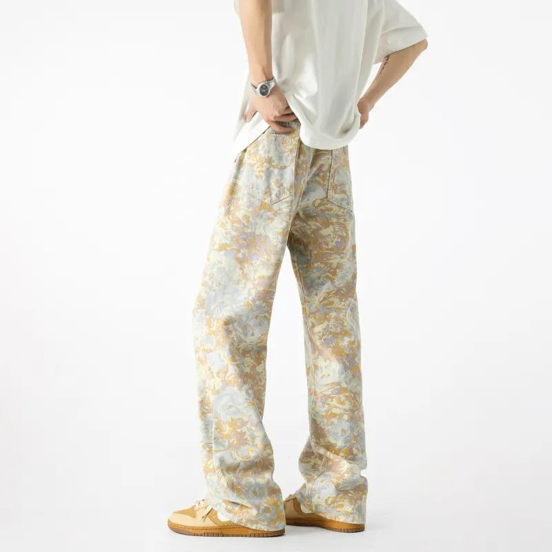 Menglaini Jeans Unisex-7
