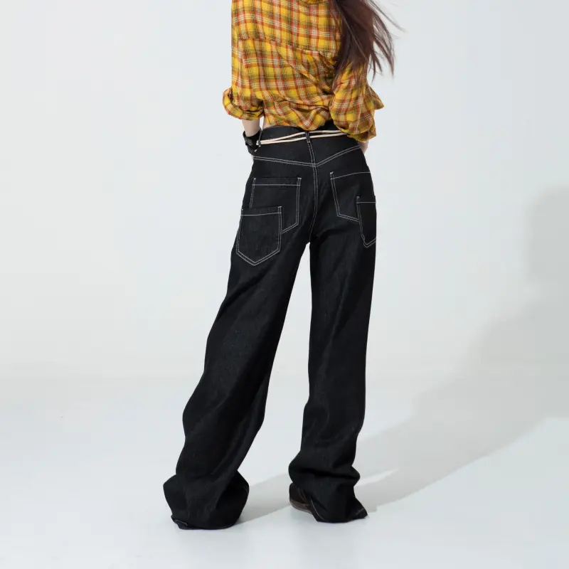 Menglaini Jeans Women's-4