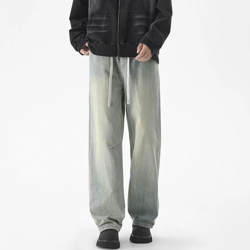 Menglaini Jeans Unisex-3