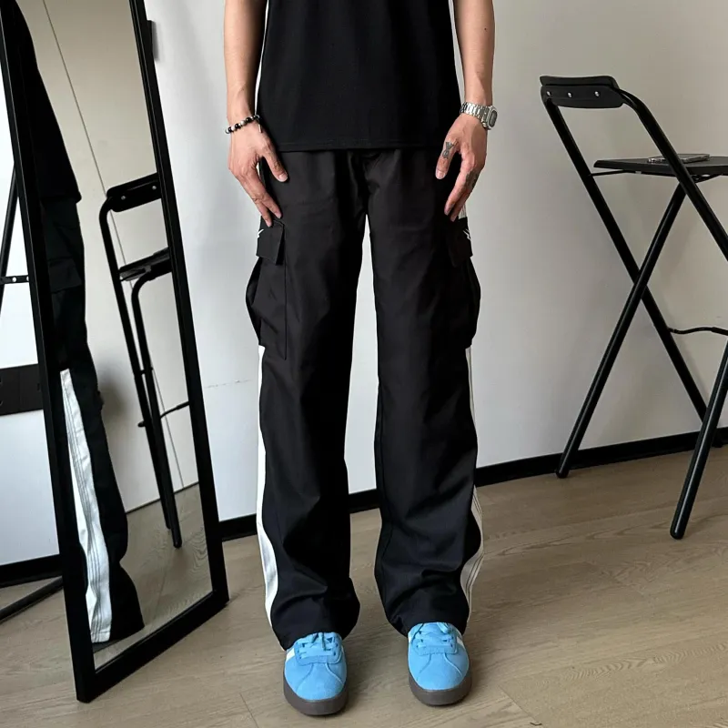 Menglaini Casual Pants Unisex-1