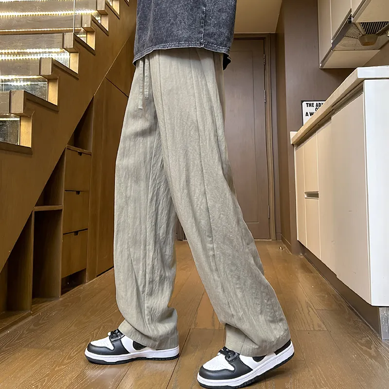Menglaini Casual Pants Unisex-16