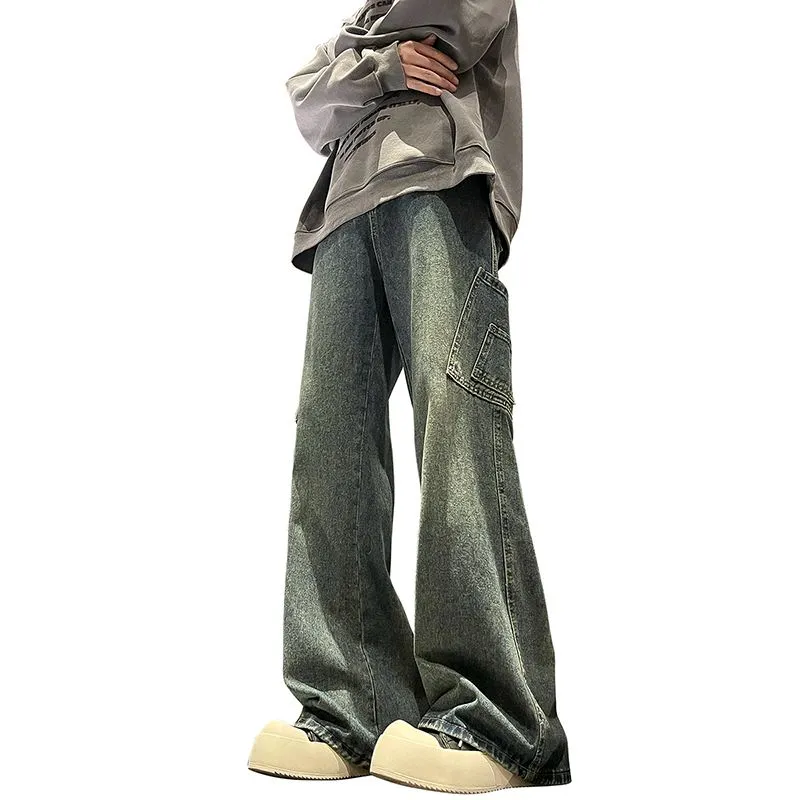 Menglaini Jeans Unisex-5