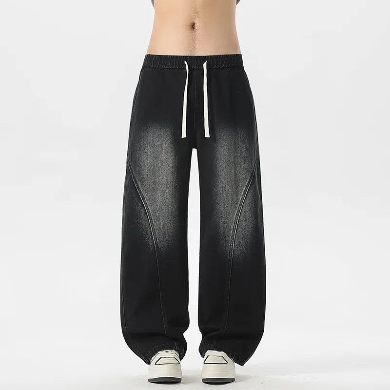 Menglaini Jeans Unisex-4