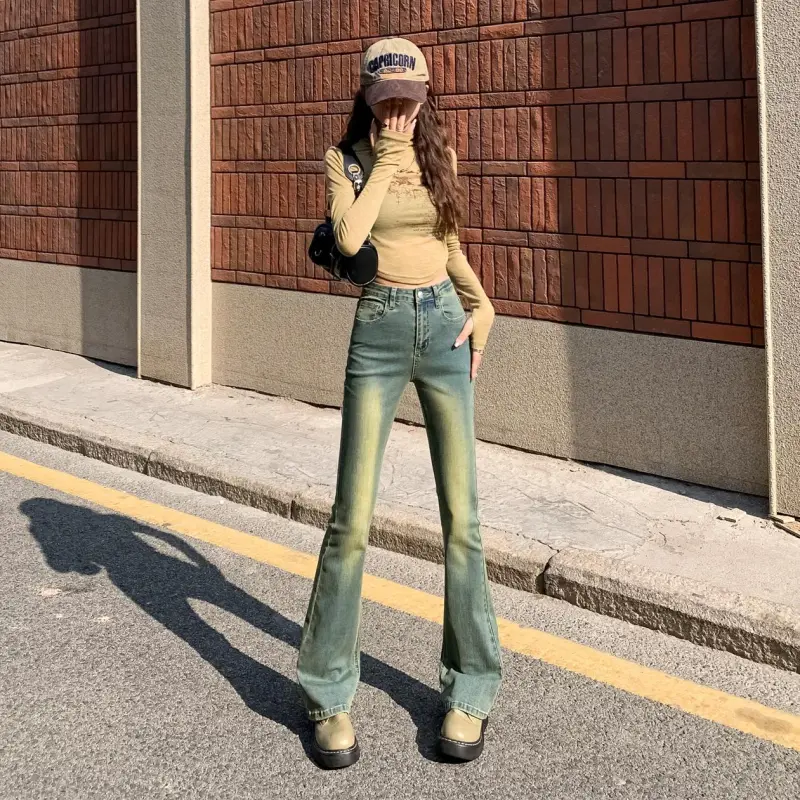 Menglaini Jeans Women's-3