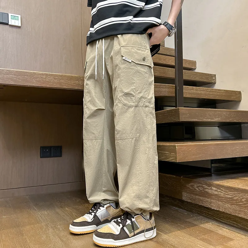 Menglaini Casual Pants Unisex-13