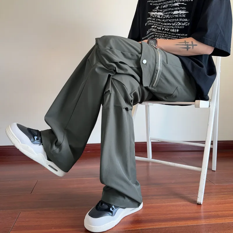 Menglaini Casual Pants Unisex-10