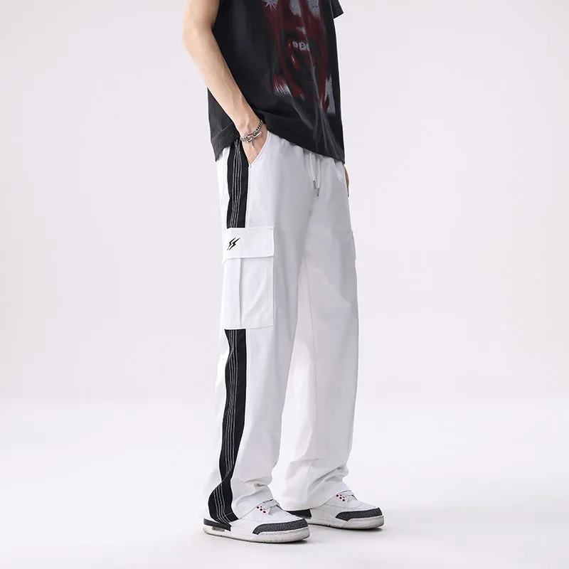 Menglaini Casual Pants Unisex-9