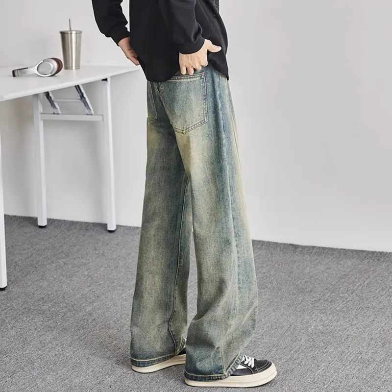 Menglaini Jeans Unisex-1