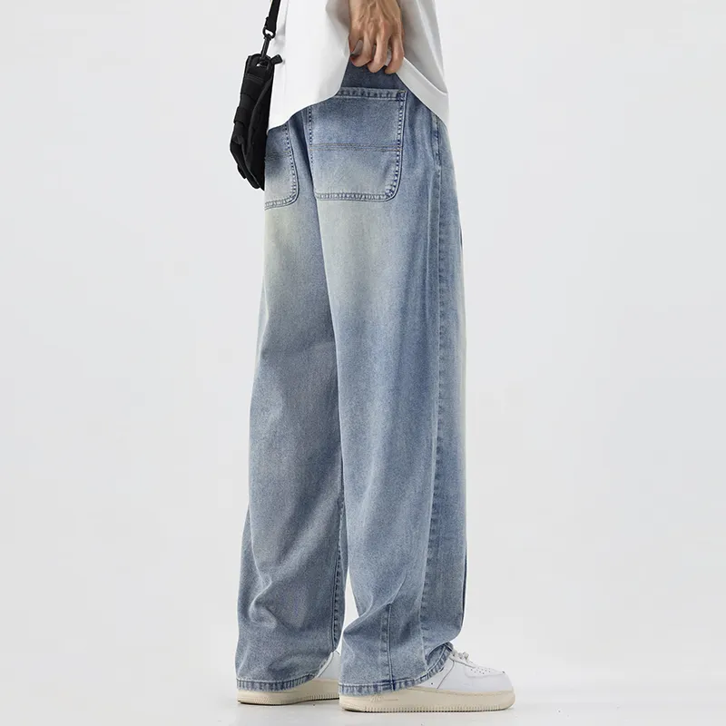 Menglaini Jeans Unisex-1