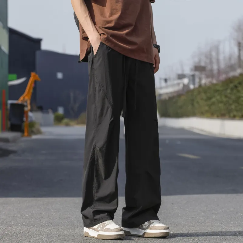 Menglaini Casual Pants Unisex-3