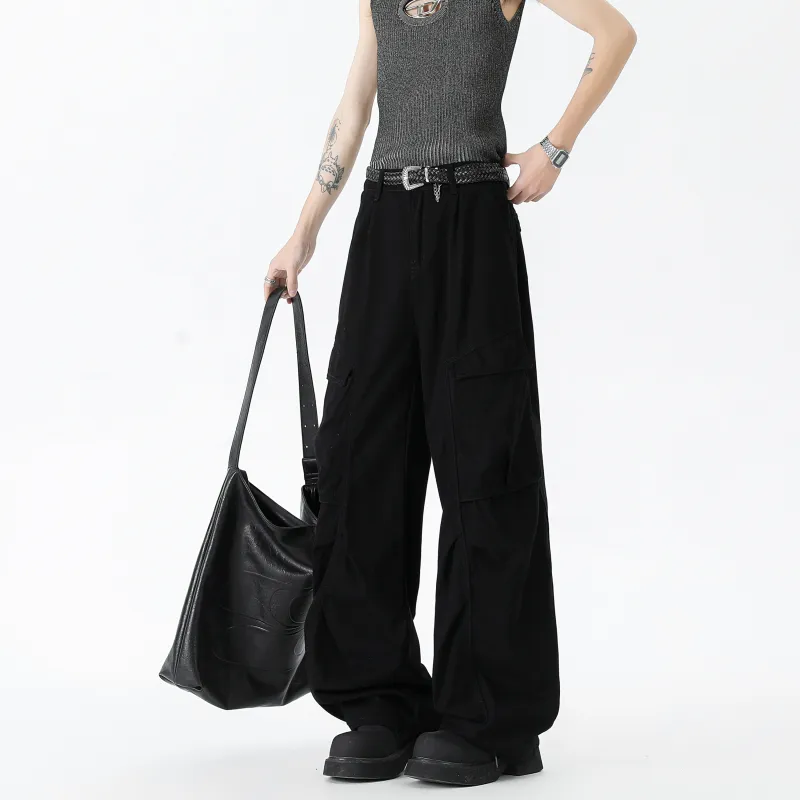 Menglaini Jeans Unisex-16