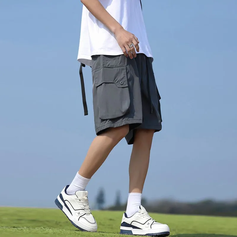 Menglaini Casual Shorts Unisex-8
