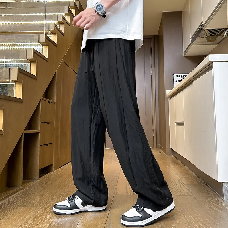 Menglaini Casual Pants Unisex-3