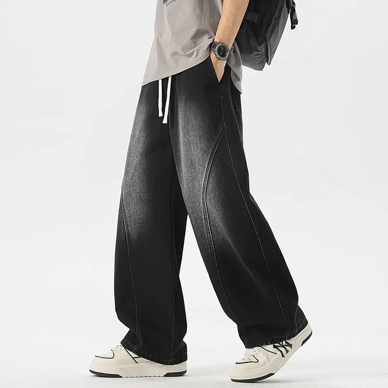 Menglaini Jeans Unisex-3