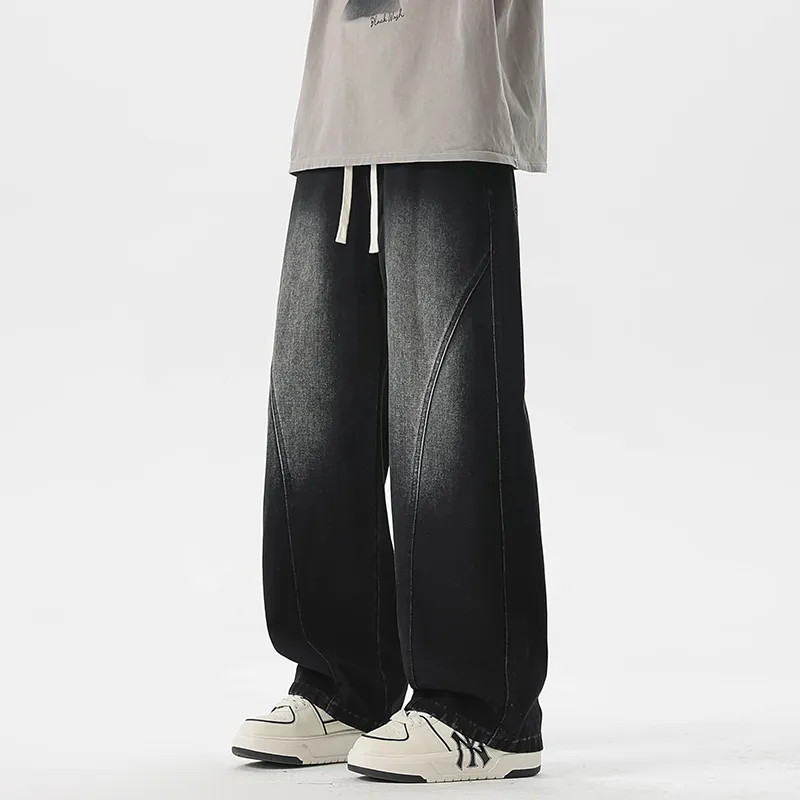 Menglaini Jeans Unisex-2