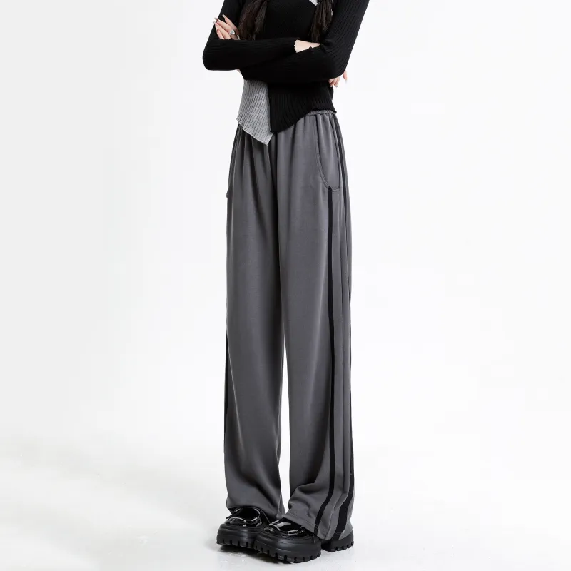 Menglaini Casual Pants Unisex-11