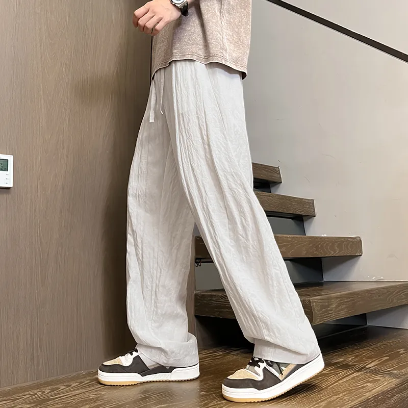 Menglaini Casual Pants Unisex-20