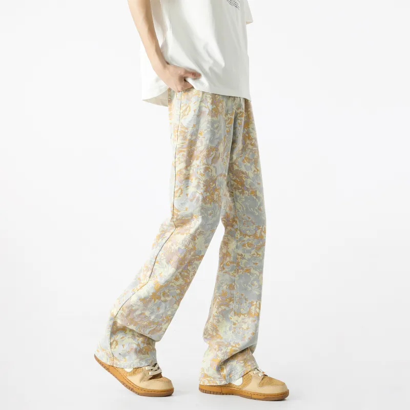 Menglaini Jeans Unisex-9