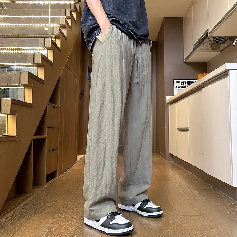Menglaini Casual Pants Unisex-15
