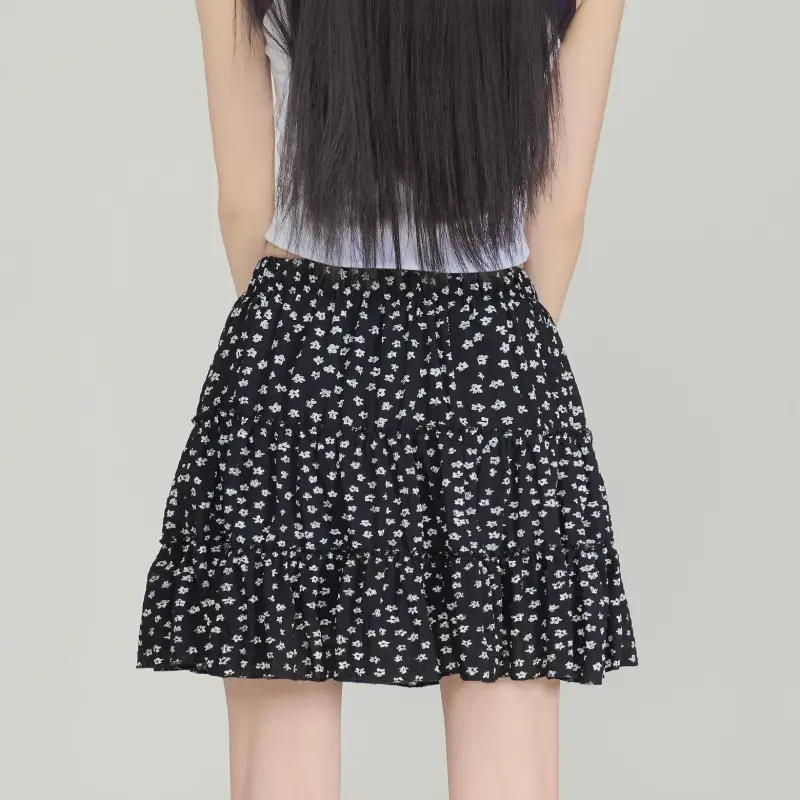 Menglaini Casual Short Skirts Women's-2