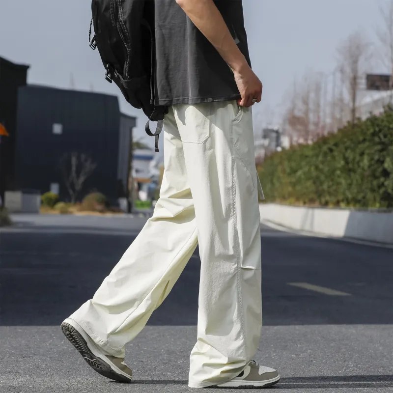 Menglaini Casual Pants Unisex-6