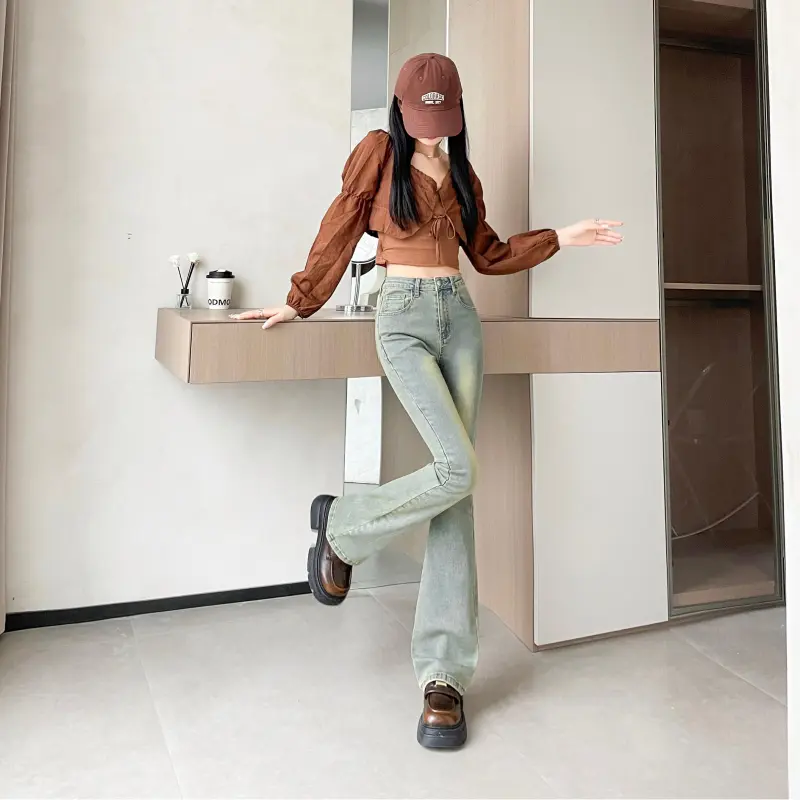 Menglaini Jeans Women's-21