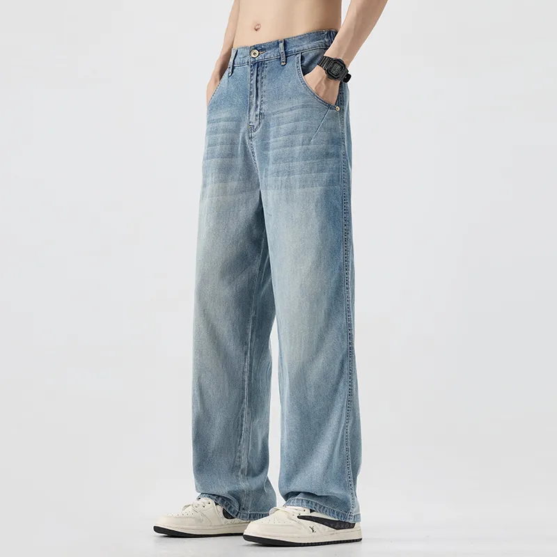 Menglaini Jeans Unisex-10