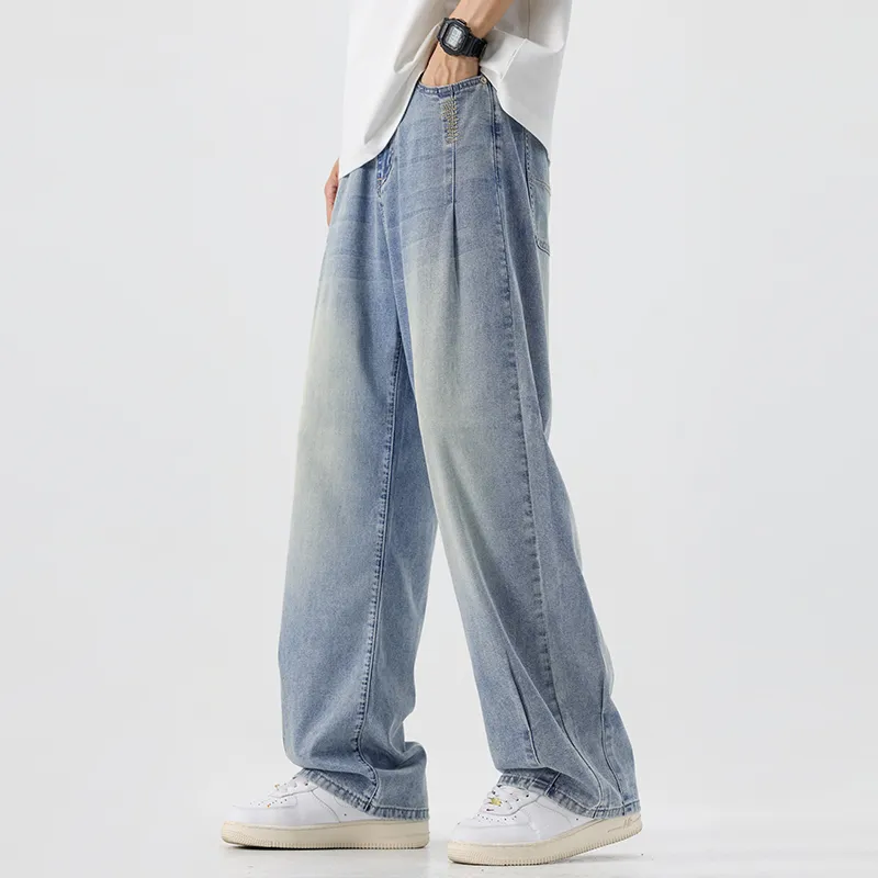 Menglaini Jeans Unisex-2