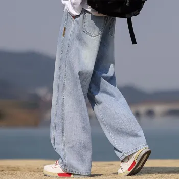 Menglaini Jeans Unisex